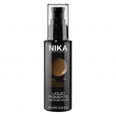 Nika Liquid Pigments.35 Chocolat Gold Mahogany 90ml