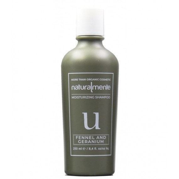 Naturalmente Moisturizing Shampoo Finocchio e Geranio 250ml -