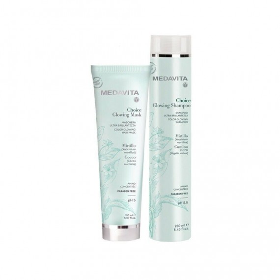 Medavita Choice Glowing Shampoo + Mask 250+150ml